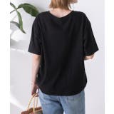 柔らかコットン100％ アーチロゴプリントTシャツ | ad thie | 詳細画像21 