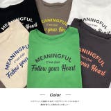 柔らかコットン100％ アーチロゴプリントTシャツ | ad thie | 詳細画像23 