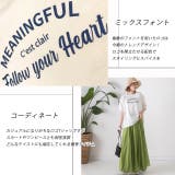 柔らかコットン100％ アーチロゴプリントTシャツ | ad thie | 詳細画像25 