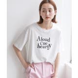 柔らかコットン100％ ロゴプリントTシャツ | ad thie | 詳細画像10 