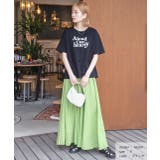 柔らかコットン100％ ロゴプリントTシャツ | ad thie | 詳細画像16 