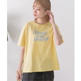 柔らかコットン100％ ロゴプリントTシャツ | ad thie | 詳細画像20 