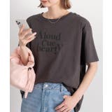 柔らかコットン100％ ロゴプリントTシャツ | ad thie | 詳細画像5 