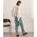 ボリュームスリーブ ボウタイリボンブラウス | ad thie | 詳細画像3 