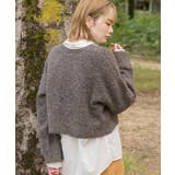 ふんわり・ブークレ ショートニットプルオーバー | ad thie | 詳細画像22 