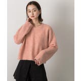 ふんわり・ブークレ ショートニットプルオーバー | ad thie | 詳細画像3 