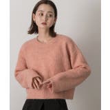 ふんわり・ブークレ ショートニットプルオーバー | ad thie | 詳細画像32 