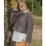 ふんわり・ブークレ ショートニットプルオーバー | ad thie | 詳細画像51 