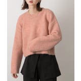 ふんわり・ブークレ ショートニットプルオーバー | ad thie | 詳細画像6 