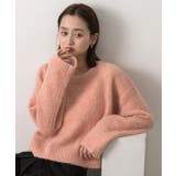 ふんわり・ブークレ ショートニットプルオーバー | ad thie | 詳細画像7 