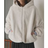 フード付きファーブルゾン | ad thie | 詳細画像10 