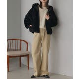 フード付きファーブルゾン | ad thie | 詳細画像15 