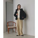 フード付きファーブルゾン | ad thie | 詳細画像17 