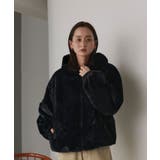 フード付きファーブルゾン | ad thie | 詳細画像19 