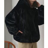 フード付きファーブルゾン | ad thie | 詳細画像23 