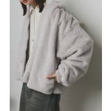 フード付きファーブルゾン | ad thie | 詳細画像30 