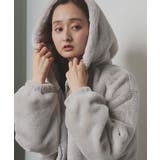 フード付きファーブルゾン | ad thie | 詳細画像33 