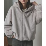 フード付きファーブルゾン | ad thie | 詳細画像36 