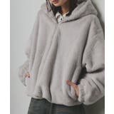 フード付きファーブルゾン | ad thie | 詳細画像38 