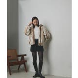 フード付きファーブルゾン | ad thie | 詳細画像39 