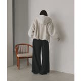 フード付きファーブルゾン | ad thie | 詳細画像4 