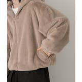 フード付きファーブルゾン | ad thie | 詳細画像62 