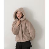 フード付きファーブルゾン | ad thie | 詳細画像64 