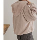 フード付きファーブルゾン | ad thie | 詳細画像67 