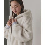 フード付きファーブルゾン | ad thie | 詳細画像7 