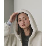 フード付きファーブルゾン | ad thie | 詳細画像8 