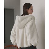 フード付きファーブルゾン | ad thie | 詳細画像9 