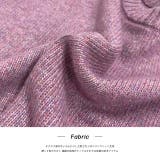 クルーネック  ショート メランジニット | ad thie | 詳細画像19 