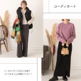 クルーネック  ショート メランジニット | ad thie | 詳細画像21 
