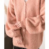 オーバーシルエット ふんわりシャギーニットカーデ | ad thie | 詳細画像8 