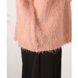 オーバーシルエット ふんわりシャギーニットカーデ | ad thie | 詳細画像9 