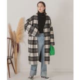 シャギーノーカラーコート | ad thie | 詳細画像2 