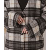 シャギーノーカラーコート | ad thie | 詳細画像23 