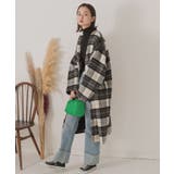 シャギーノーカラーコート | ad thie | 詳細画像3 