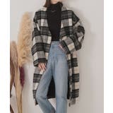 シャギーノーカラーコート | ad thie | 詳細画像7 