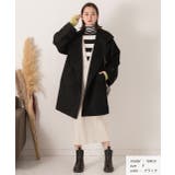 シャギースタンドカラーコート | ad thie | 詳細画像2 