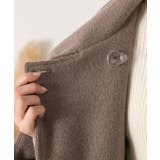 シャギースタンドカラーコート | ad thie | 詳細画像27 