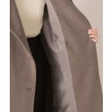 シャギースタンドカラーコート | ad thie | 詳細画像28 