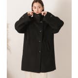 シャギースタンドカラーコート | ad thie | 詳細画像7 