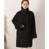 シャギースタンドカラーコート | ad thie | 詳細画像8 