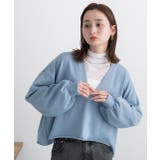 切りっぱなし Vネックプルオーバー | ad thie | 詳細画像21