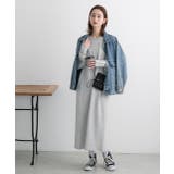 ボタンデザイン ボリュームスリーブワンピース | ad thie | 詳細画像13 