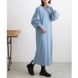 ボタンデザイン ボリュームスリーブワンピース | ad thie | 詳細画像19 