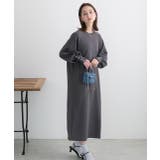 ボタンデザイン ボリュームスリーブワンピース | ad thie | 詳細画像28 