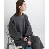 ボタンデザイン ボリュームスリーブワンピース | ad thie | 詳細画像31 