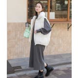 ボタンデザイン ボリュームスリーブワンピース | ad thie | 詳細画像37 